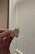 Hello Kitty Ring Cuban link