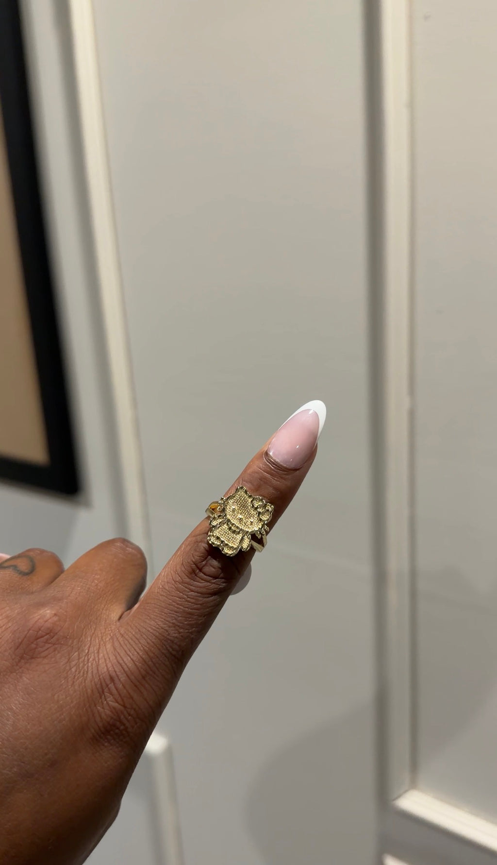Hello Kitty Ring Thin Band