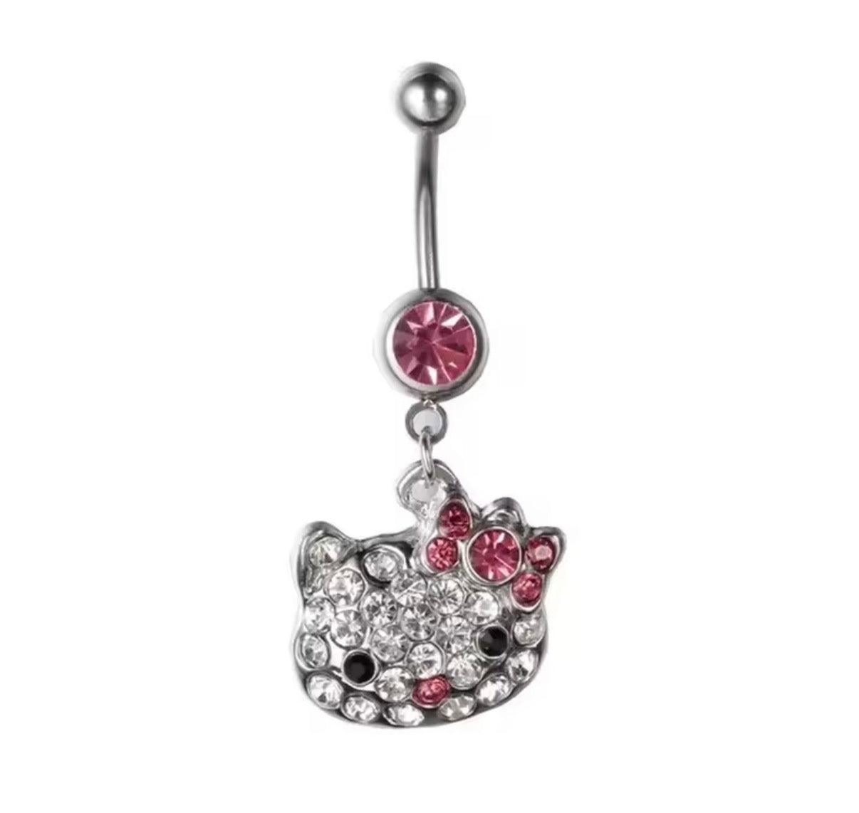 Hello Kitty Pink Belly Ring