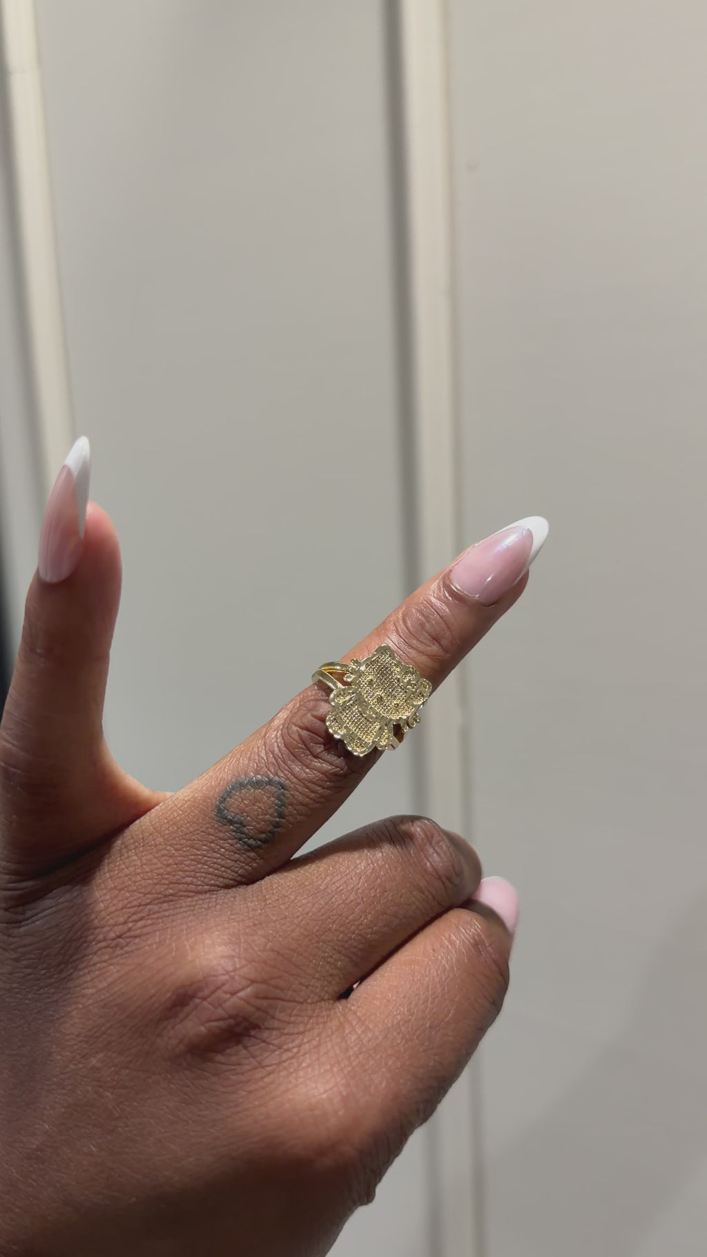 Hello Kitty Ring Thin Band